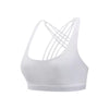 Fitness Sports Bra Push Up Cross Back Shockproof Running Gym Training Workout Yoga Underwear Crop Tops Mssza