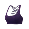 Fitness Sports Bra Push Up Cross Back Shockproof Running Gym Training Workout Yoga Underwear Crop Tops Mssza