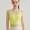 Fitness Strap High Support Running Workout Halter Yoga Bra Mssza