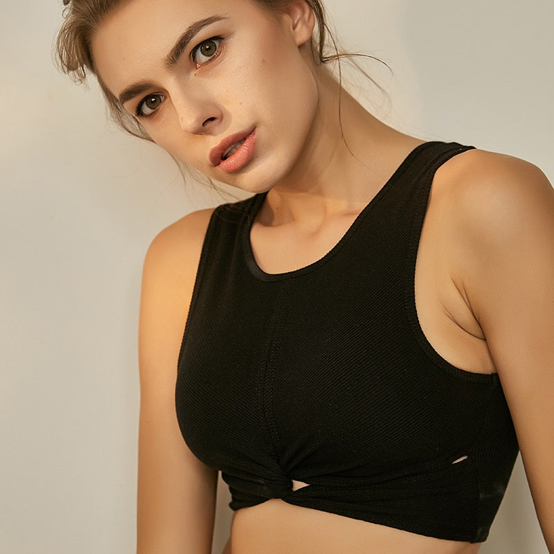 Flexible Kink Fitness Dance Vest Bra Mssza