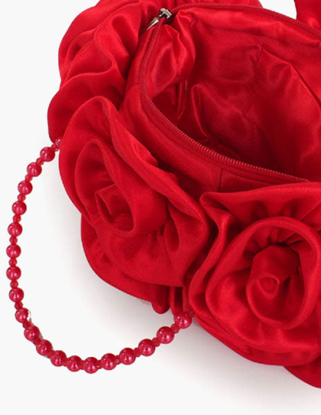 Flower Design Evening Bag Mssza