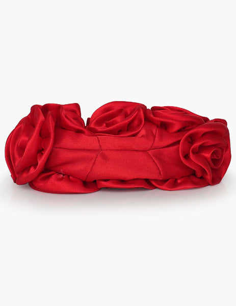Flower Design Evening Bag Mssza