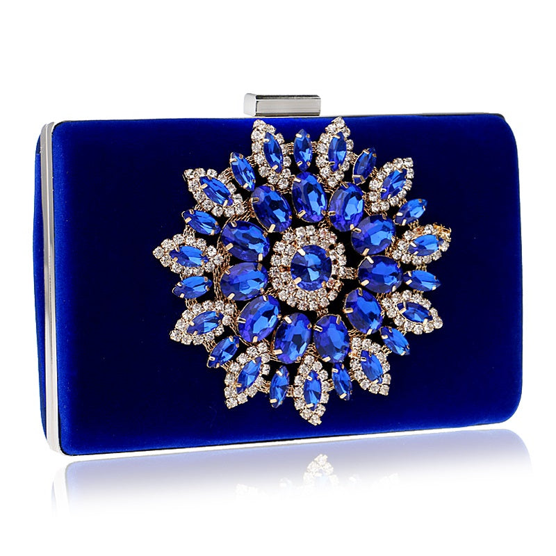 Flower Diamonds Luxurious Evening Bags Mssza