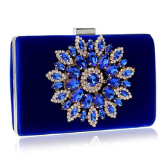 Flower Diamonds Luxurious Evening Bags Mssza