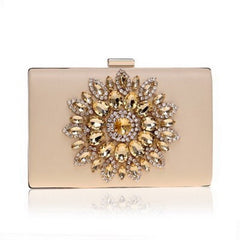Flower Diamonds Luxurious Evening Bags Mssza