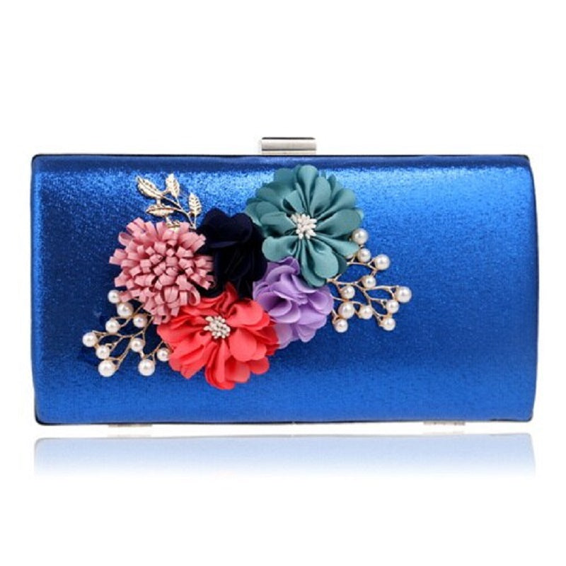 Flowers Pattern Wedding Clutches Mssza