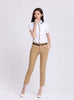 Formal High Waist Pencil Skinny Ankle Length Pants Mssza