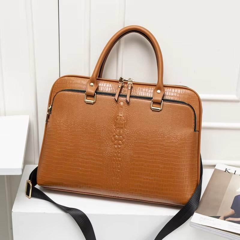Formal Pu Leather Briefcase Laptop Handbag Mssza