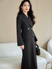 Formal Single Button Business Work Blazer And Skirt Two Piece Suit Mssza