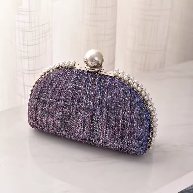 Full Diamond Banquet Luxury Rhinestone Party Wedding Date Clutch Bag Mssza