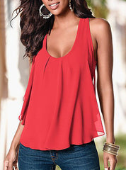 Full Tank Top â€?Plunging Neckline Mssza