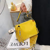 Genuine Leather Cowhide Shoulder Luxury Messenger Tote bag Mssza