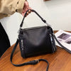 Genuine Leather Cowhide Shoulder Luxury Messenger Tote bag Mssza