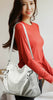 Genuine Leather Designer Big Tote Luxury Shoulder Bag Mssza