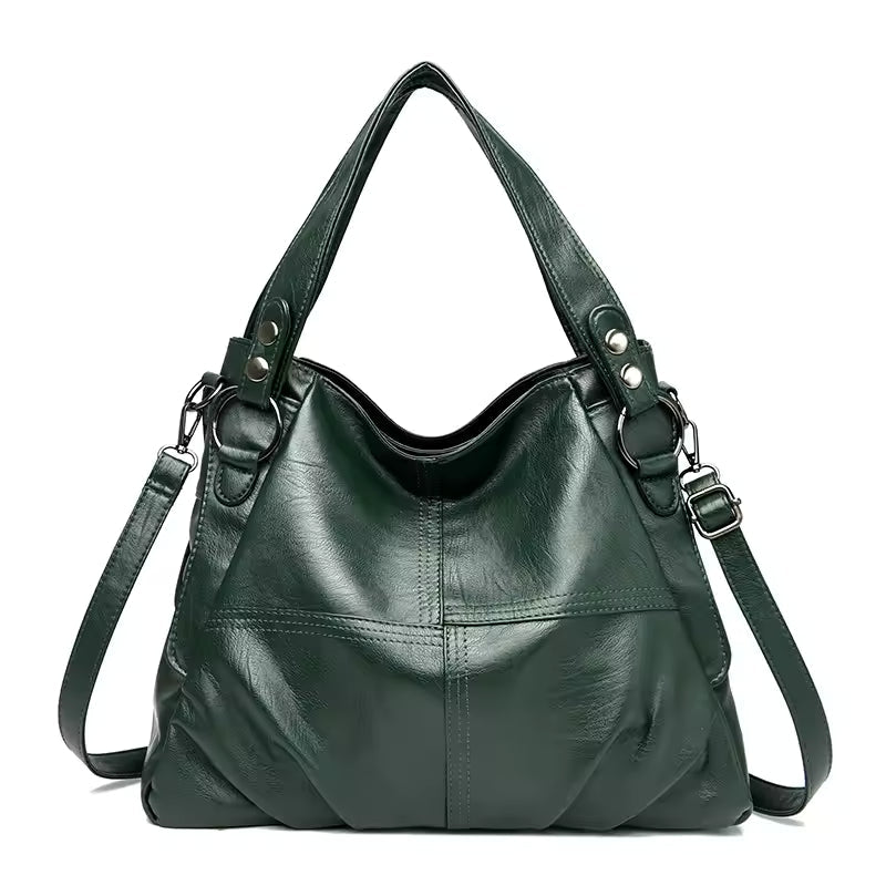 Genuine Leather Designer Big Tote Luxury Shoulder Bag Mssza