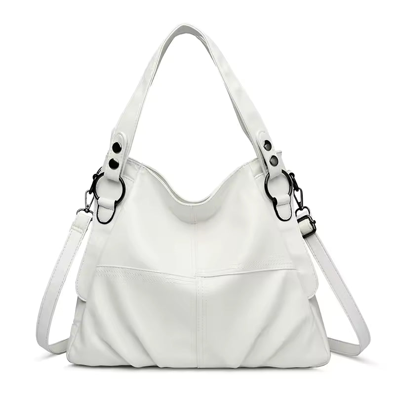 Genuine Leather Designer Big Tote Luxury Shoulder Bag Mssza