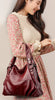 Genuine Leather Designer Big Tote Luxury Shoulder Bag Mssza
