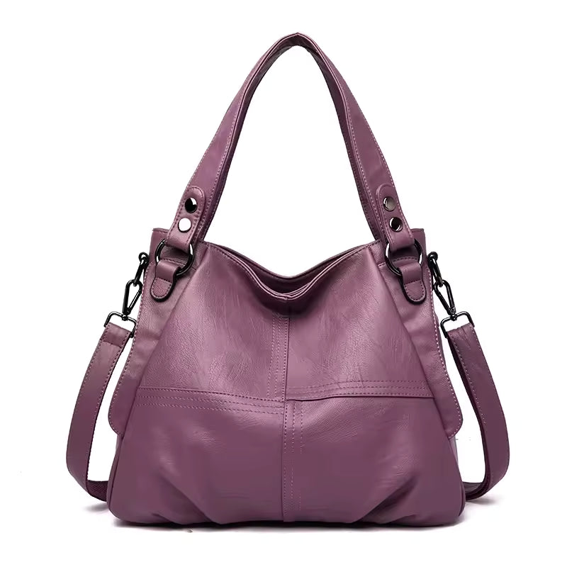 Genuine Leather Designer Big Tote Luxury Shoulder Bag Mssza