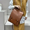Genuine Leather Real Cowhide Laptop Daypack Messenger Shoulder Bags Mssza