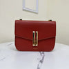 Genuine Leather Single Shoulder Cross Shoulder Underarm Small Square Bag Mssza