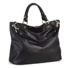 Genuine Leather Solid Luxury Large Capacity Elegant Crossbody Commuter Bag Mssza