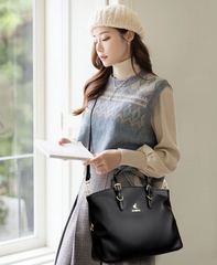 Casual Genuine Designer Soft Leather Tote Shoulder Crossbody Bags Mssza