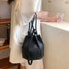 Geometric Folding No Pocket Versatile Satchel Bucket Bag Mssza