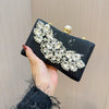 Glass Rhinestone Birthday Banquet Evening Party Clutch Chain Shoulder Bags Mssza