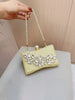 Glass Rhinestone Birthday Banquet Evening Party Clutch Chain Shoulder Bags Mssza