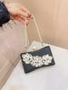 Glass Rhinestone Birthday Banquet Evening Party Clutch Chain Shoulder Bags Mssza