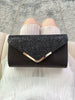 Glitter Shiny Elegant Interior Slot Pocket Party Wedding Clutch Bag Mssza