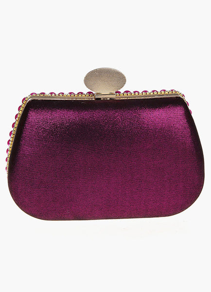 Gorgeous Pearl With Rhinestone Clutches Mssza