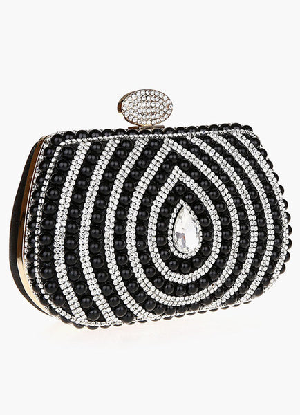 Gorgeous Pearl With Rhinestone Clutches Mssza