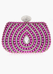 Gorgeous Pearl With Rhinestone Clutches Mssza
