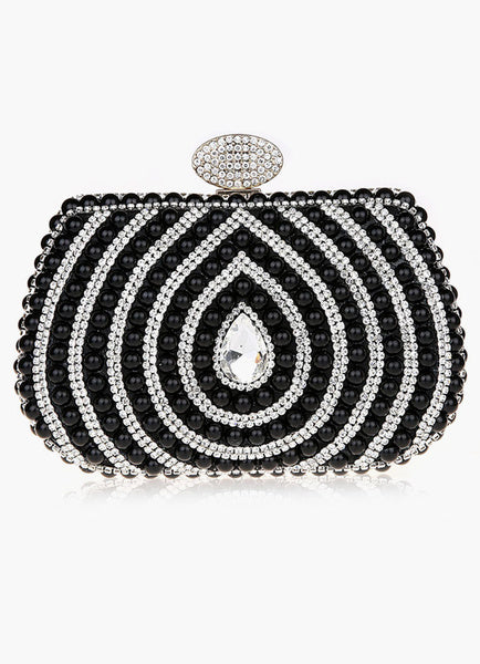 Gorgeous Pearl With Rhinestone Clutches Mssza