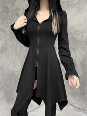 Gothic Cotton Top Retro Dress Mssza