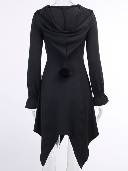 Gothic Cotton Top Retro Dress Mssza