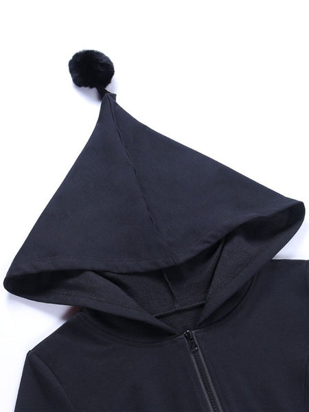 Gothic Cotton Top Retro Dress Mssza