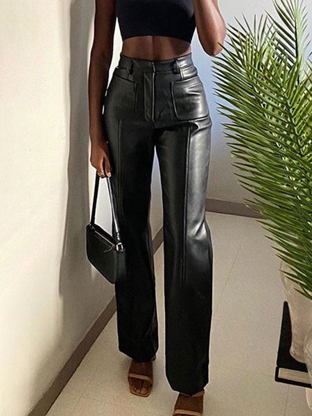 Gothic PU Leather Retro Costumes Mssza