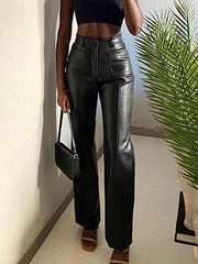 Gothic PU Leather Retro Costumes Mssza