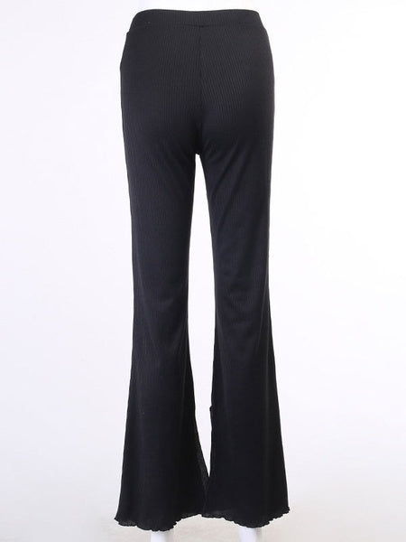 Gothic Pants Cotton Retro Costumes Mssza