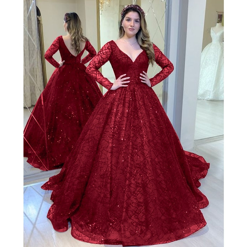Green Shinny Wedding Party Dresses Mssaz Desses