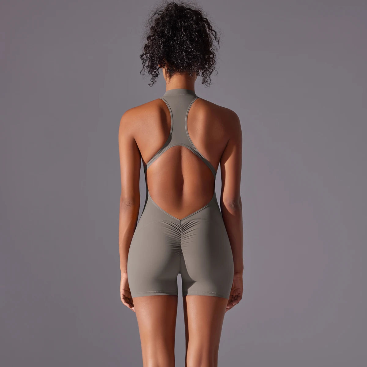 Gym Push Up Workout Clothes Fitness Breathable Quick Drying Sports Bodysuit Yoga Suit Mssza