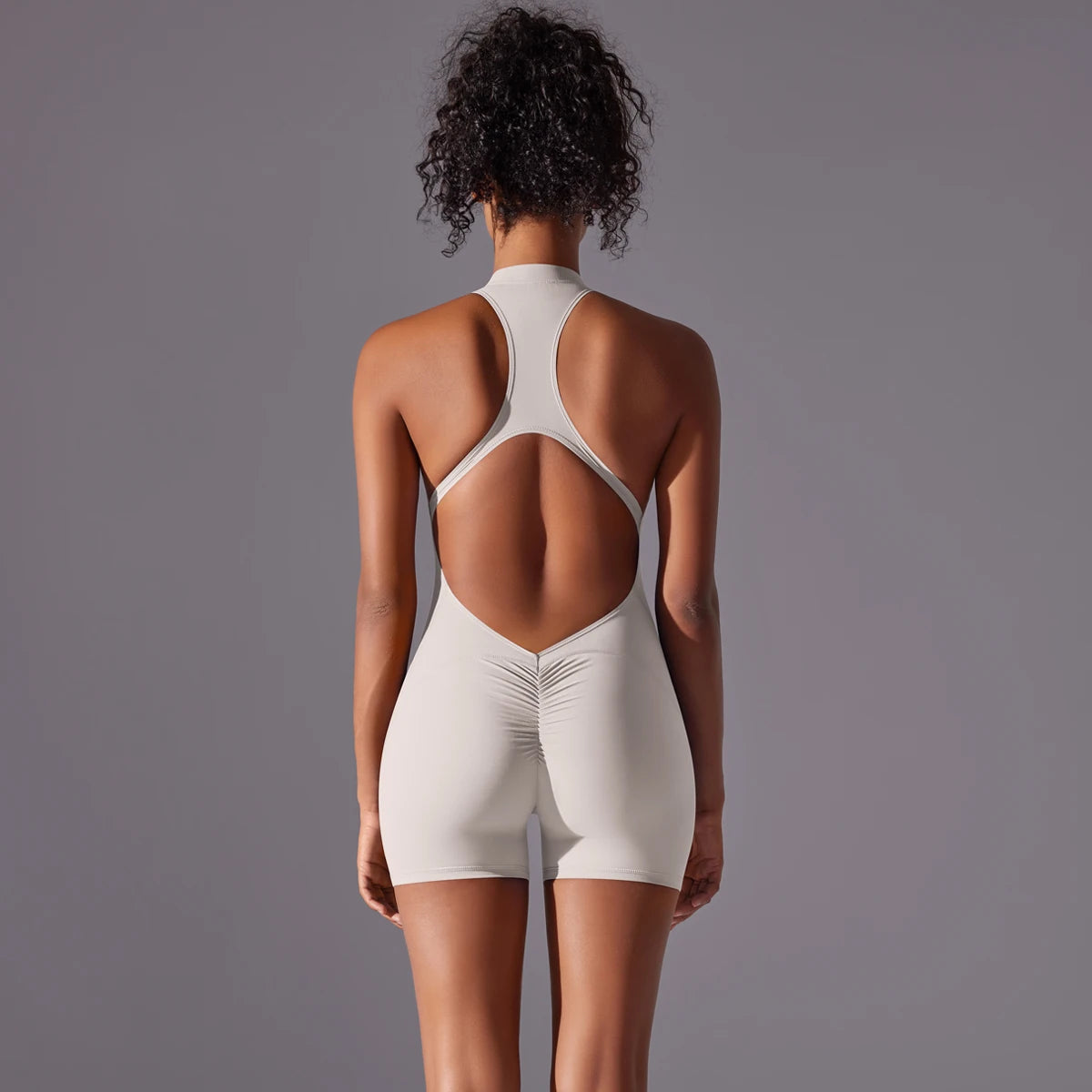 Gym Push Up Workout Clothes Fitness Breathable Quick Drying Sports Bodysuit Yoga Suit Mssza