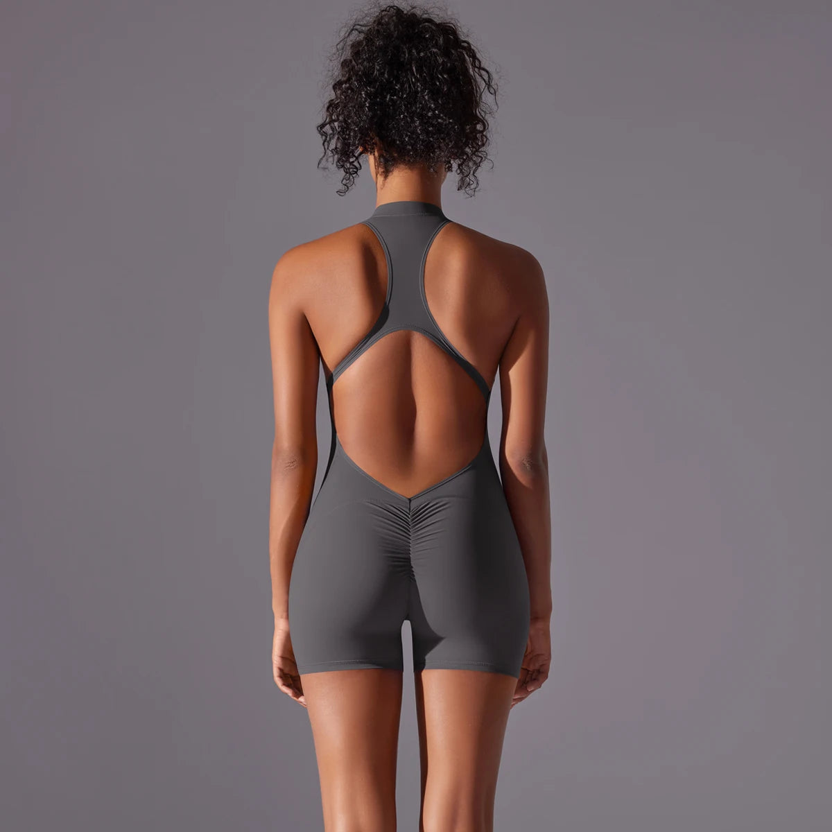 Gym Push Up Workout Clothes Fitness Breathable Quick Drying Sports Bodysuit Yoga Suit Mssza