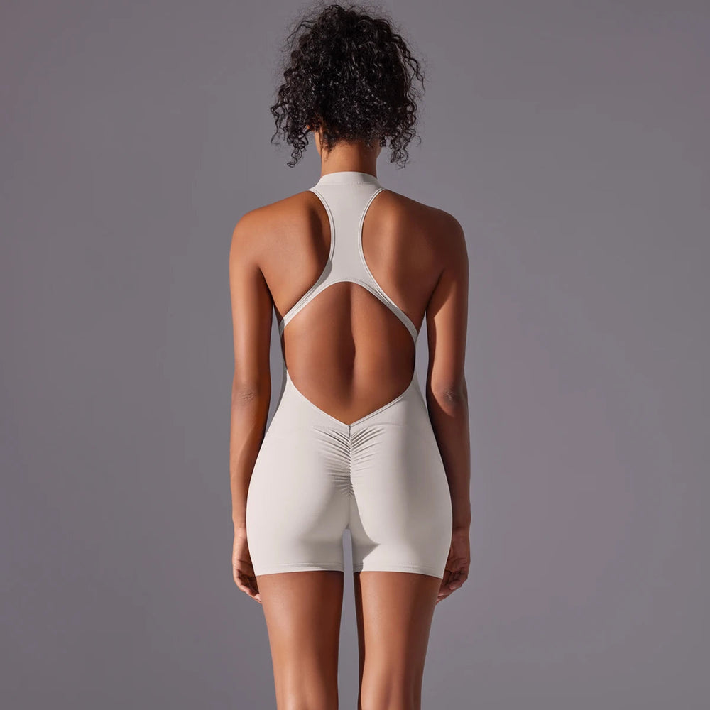 Gym Push Up Workout Clothes Fitness Breathable Quick Drying Sports Bodysuit Yoga Suit Mssza