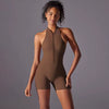 Gym Push Up Workout Clothes Fitness Breathable Quick Drying Sports Bodysuit Yoga Suit Mssza