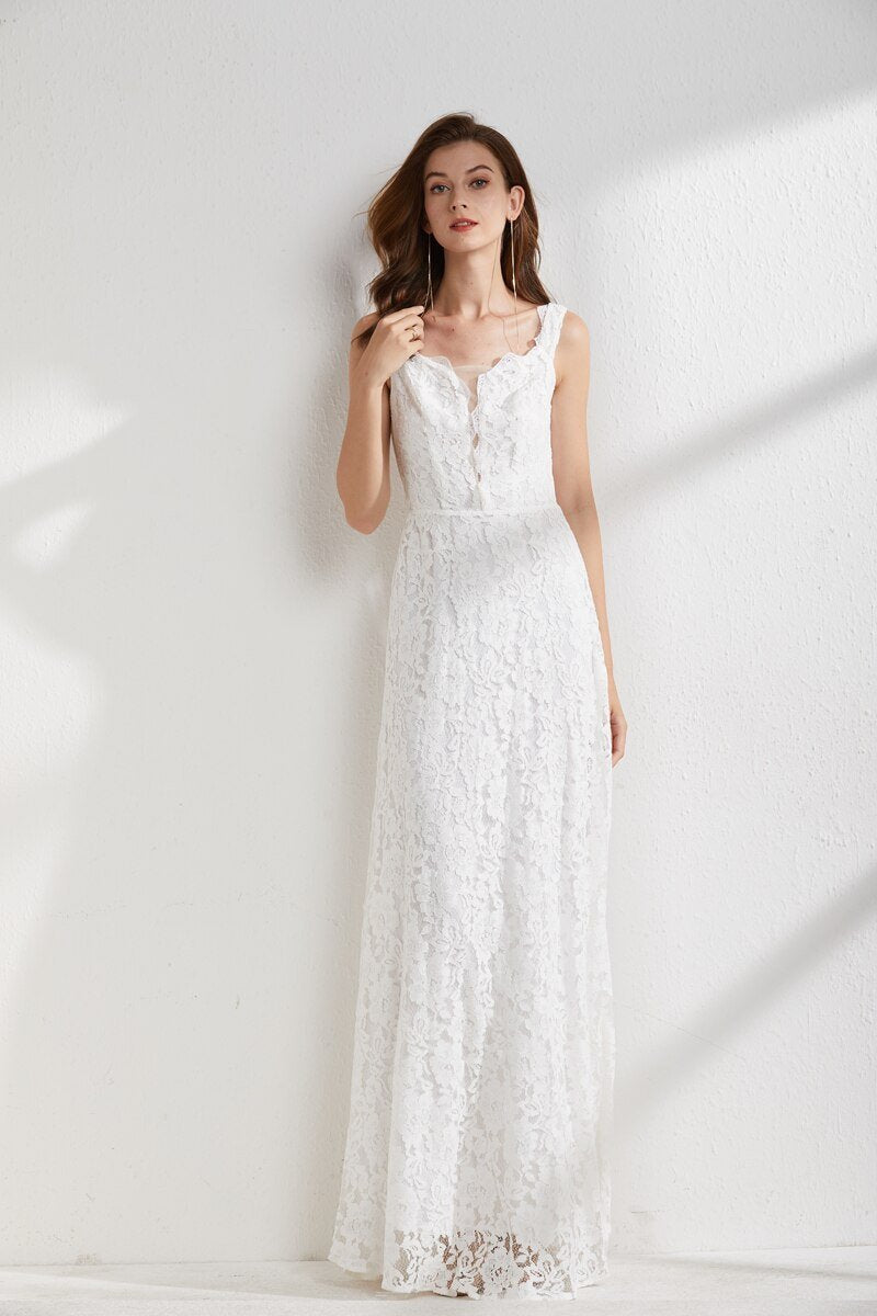 Tulle Laid Over Elegant Long Party Prom Dress Mssaz Desses
