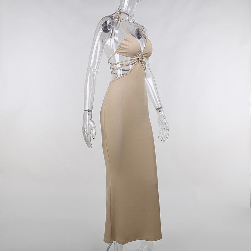 Backless Halter Long Maxi Dresses Mssaz Desses