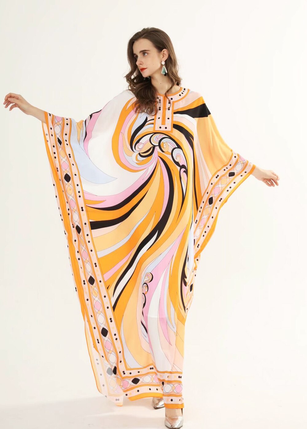 Loose Deisgn Plus Sizes Holiday Long Maxi Dresses Mssaz Desses